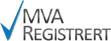 MVA registrert