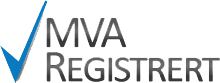 MVA registrert